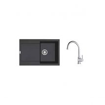 Franke - Pack Maris Fragranit Mrg611-78 + Mitigeur - Evier de Cuisine à Encastrer - Pack Maris Fragranit Mrg611-78 + Mitigeur Lina Xl à Bec - Coloris