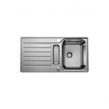 Blanco - Lantos 5s-if - Evier de Cuisine à Encastrer - Gris Foncé - Inox 517281