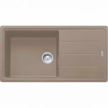 Franke - Basis Fragranit+ Bfg611-xl - Evier de Cuisine à Encastrer - Marron Clair - Granit 925291