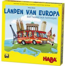 Haba - Razend leuk gezelschapspel - Landen van Europa Nederlandstalige titel