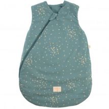Nobodinoz - Cocoon mid season slaapzak - Gold confetti & Magic green - TOG 1.7 0-6 maanden