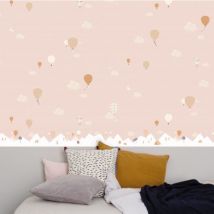 MIMI'lou - Behang - Hot air balloon