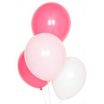 My little day - 10 gezellige feestballonnen - roze