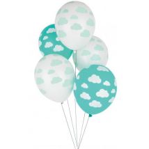 My little day - 5 lieve feestballonnen - clouds