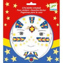 DJECO - Stoere gezichtsstickers - Superheld