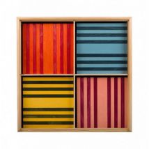 Kapla - Octocolor Kapla set met 100 gekleurde plankjes