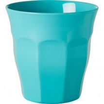 Rice - Handige melamine beker - Aqua - medium