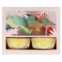 Meri Meri - Cupcake set - Tropical Bird