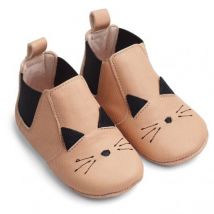 Liewood - Edith lederen slofjes - Cat rose 21