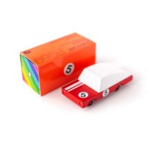 Candylab Toys - Houten speelgoedauto - Candycar - Red Racer 5