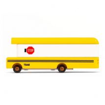Candylab Toys - Houten speelgoedauto - School Bus