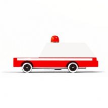 Candylab Toys - Houten speelgoedauto - Candycar - Ambulance