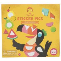 Tiger Tribe - Knutselset - Sticker Pics - Crazy Animals