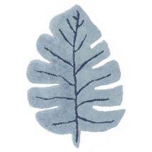 Lilipinso - Katoenen tapijt Monstera - Blue leaf