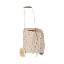 Maileg - Maileg Trolley Multi dots - Roze
