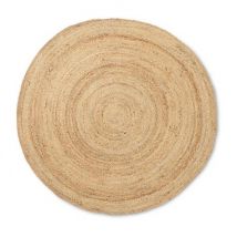 Ferm Living - Rond jute tapijt Eternal - Small - Natural