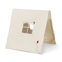 Ferm Living - Speeltent - Ladybird Embroidery - Natural