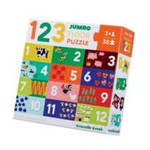 Crocodile Creek - 123 Jumbo vloerpuzzel - Let's Learn