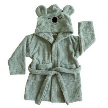 Roommate - Badjas Koala - Sea Grey 3-4 jaar