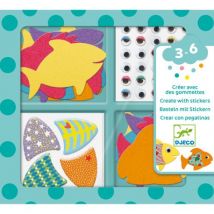DJECO - Stickeren voor kleintjes - I love fish