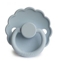 Frigg - FRIGG Daisy siliconen tutje - Powder blue maat 2