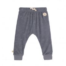 Laessig - Broek in terry badstof - Anthracite 62/68