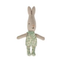 Maileg - Maileg Konijn Rabbit - maat MY - Groen | Kleinste maat babykonijntje