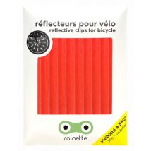 Rainette - Spaakreflectors - Fluo oranje