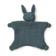 Liewood - Amaya knuffelpopje - Rabbit whale blue