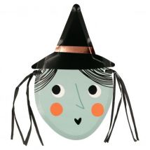 Meri Meri - Set van 8 papieren borden - Witch