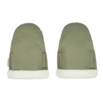 Nobodinoz - Baby on the go waterdichte kinderwagenwanten - olive green