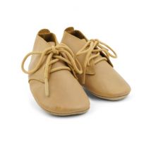 Bobux - Desert Lace babyslofjes - Soft Sole - Caramel S (3-9 maanden)