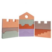 MOESplay - Puzzle Blocks Earth - Open-ended foam speelgoed