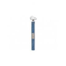 Cam Cam Copenhagen - blije wolken speenketting 'Sashiko' 950-01 blauw