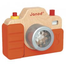 Janod - Houten fototoestel met flits en geluid