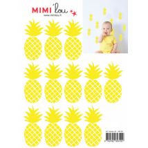 MIMI'lou - Just a touch muursticker - Ananas