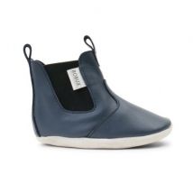 Bobux - Hoge babyslofjes - Jodhpur Navy L (15-21 maanden)