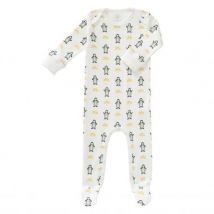 Fresk - Babypyjama met voetjes - Pinguïn 6-12 maanden