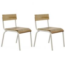 Kidsdepot - Set van 2 stoelen - Original white