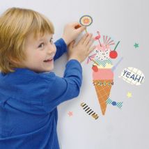 MIMI'lou - Zomerse Just a touch stickerset - Ice cream
