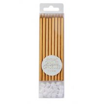 Great Pretenders - Set van 16 kaarsen - Metallic koper
