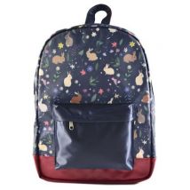 Caramel & Cie - Grote blauwe rugzak - Les Lapins Bleus