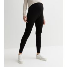 Women's Maternity Black Jersey Leggings New Look