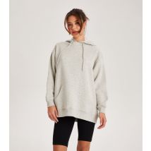 Women's Grey Oversized Hoodie Urban Bliss New Look