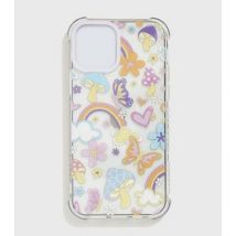 Skinnydip Clear Butterfly iPhone Shock Case New Look