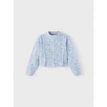 Name It Pale Blue Knitted Round Neck Long Sleeve Jumper New Look