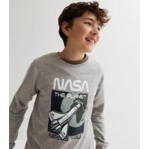 Name It Grey Crew Neck Long Sleeve NASA Sweatshirt New Look