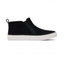 Women's Black Suede Slip On Espadrilles Toms New Look