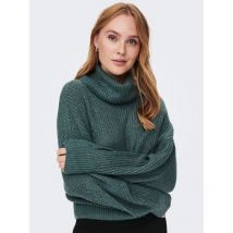 JDY Green Knit Roll Neck Long Sleeve Jumper New Look