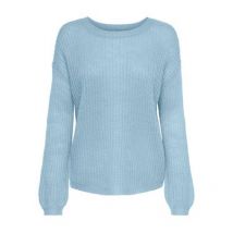 JDY Blue Knit Crew Neck Long Sleeve Jumper New Look